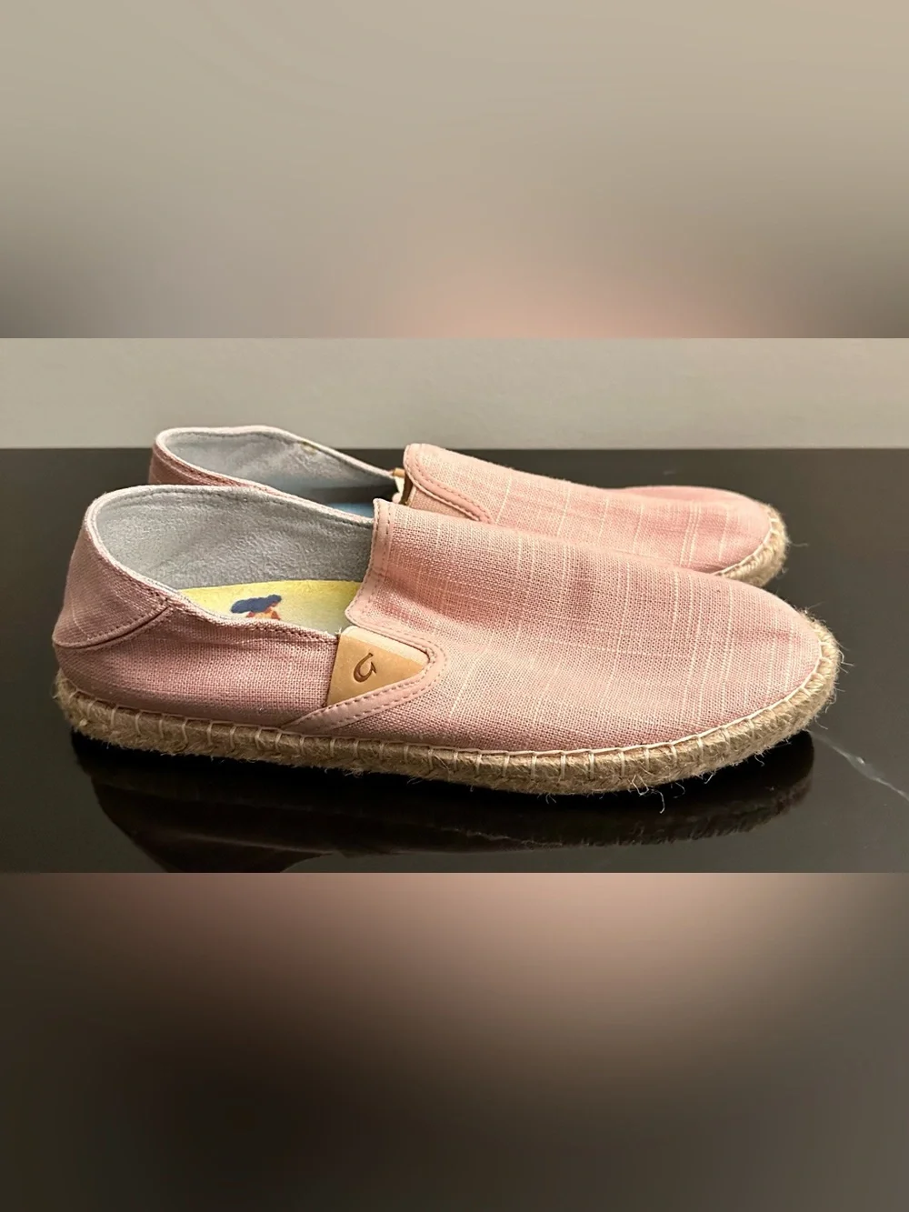 OluKai Blush Slip-On Espadrilles